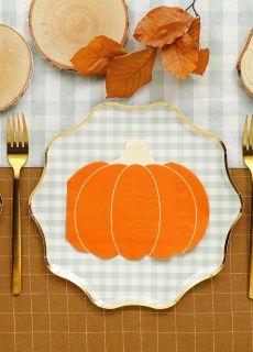 Papierowe SERWETKI DYNIA 16x13cm serwetki papierowe na st� serwetki halloween