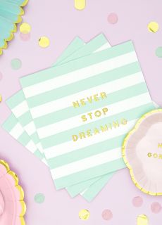 Serwetki NEVER STOP DREAMING 33cm (20szt.)