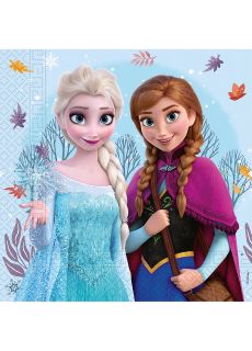 Papierowe serwetki KRAINA LODU 33x33 cm