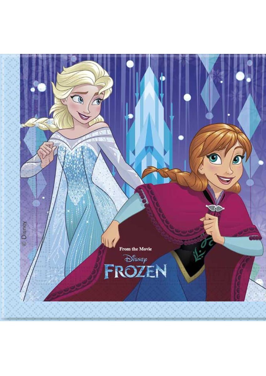 Serwetki KRAINA LODU Frozen 33cm (20szt.)