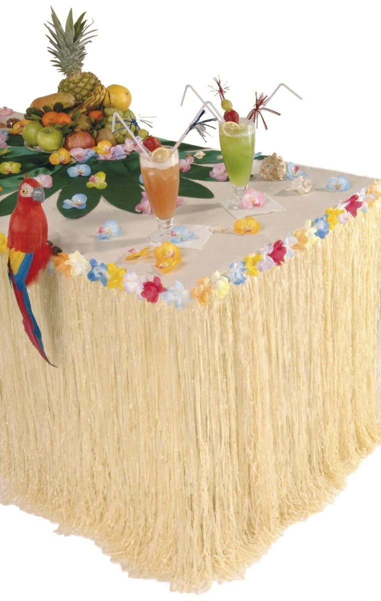 SKIRTING hawajski dekoracja stołu