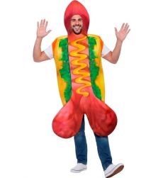 �mieszny str�j m�ski TO NIE HOT-DOG - M/L str�j na wiecz�r kawalerski stroj na kawalerski