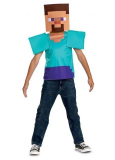 Str�j dzieci�cy STEVE z Minecraft 7-8 lat