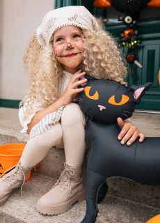 Stoj�cy balon KOT halloweenowy