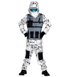 Str�j karnawa�owy dla ch�opca ARKTYCZNE SI�Y SPECJALNE 128cm