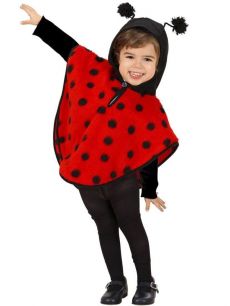 Strj BIEDRONKI peleryna z kapturem 1-2 lata