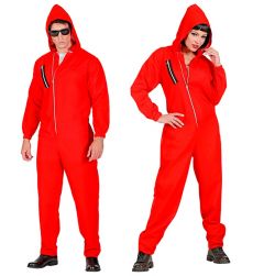 Str�j NAPAD NA BANK czerwony kombinezon - M