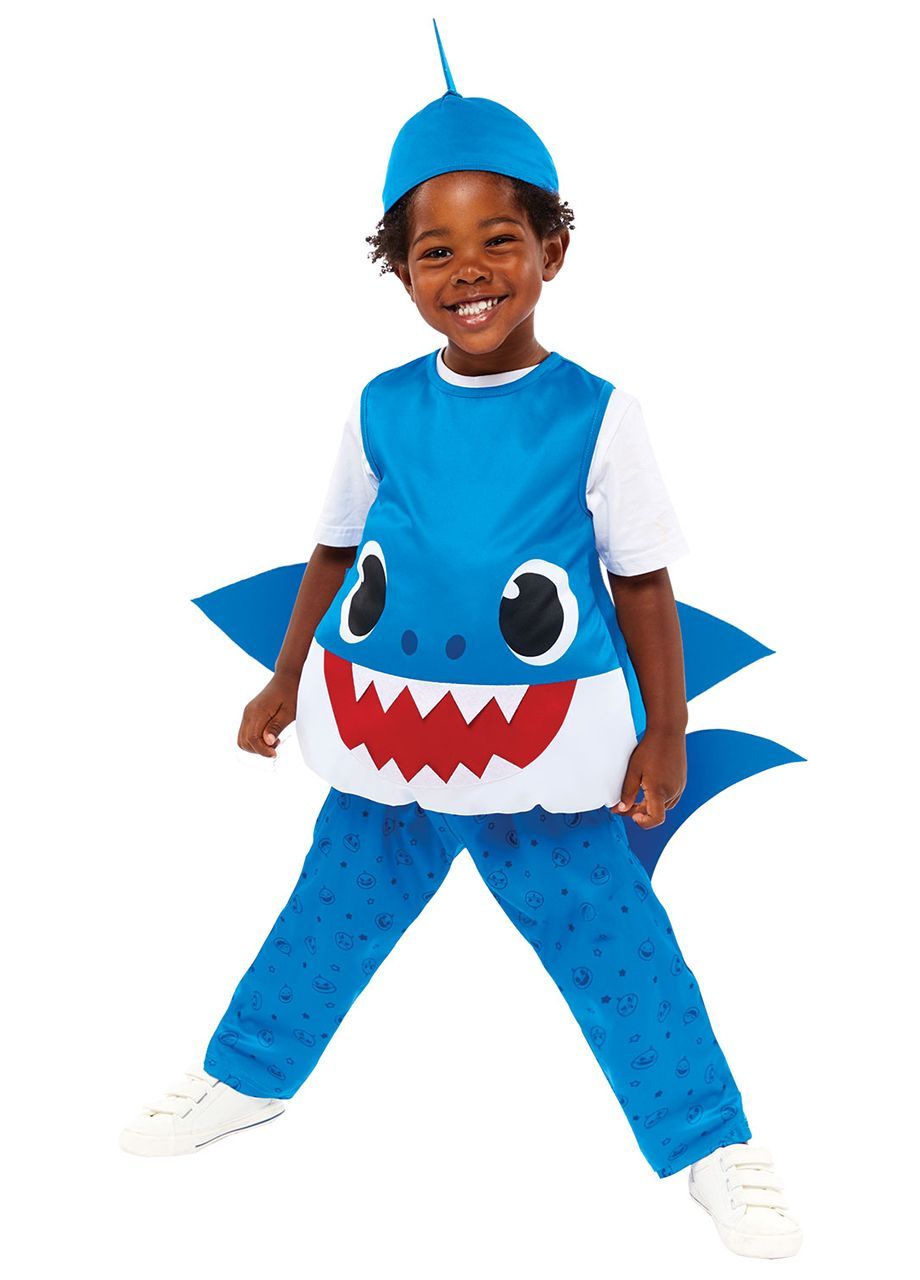 Strój dla dzieci BABY SHARK niebieski
