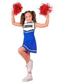 Sukienka Cheerleaderki dla dziewczynki - 5-6 lat