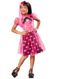 Str�j Monster High DRACULAURA 7-8 lat kostium draculaura str�j dla dziewczynki przebranie monster high