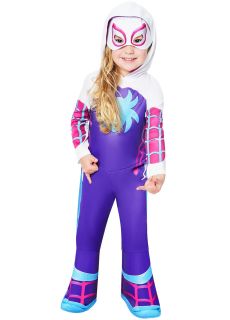 Str�j dzieci�cy GHOST SPIDER 5-6 lat str�j superbohaterki kostium ghost spider