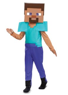 Str�j dzieci�cy STEVE Minecraft 7-8 lat str�j steve minecraft kostium minecraft przebranie minecraft