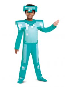 Str�j Minecraft Blue Armor 7-8 lat kostium minecraft przebranie minecraft kostium dla dziecka