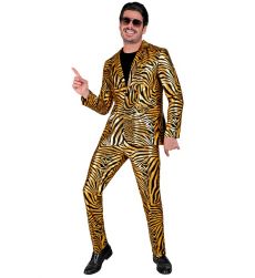 �mieszny garnitur disco GOLD ZEBRA - XL