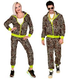 Str�j LATA 80. dres w panterk� - XXL