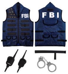 Str�j dla dziecka MA�Y AGENT FBI uniwersalny