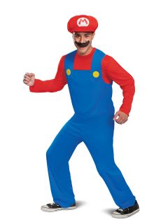 Str�j m�ski SUPER MARIO kostium karnawa�owy - M str�j super mario kostium super mario str�j na halloween