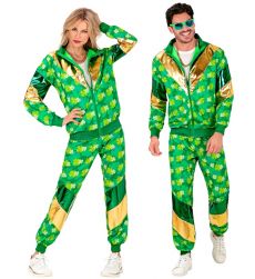 Str�j na �w. Patryka - zielony dres lata 80. - XXL