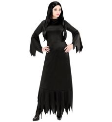 Str�j damski na Halloween MORTICIA - L
