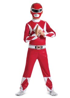 Kostium Power Rangers RED RANGER deluxe 4-6 lat