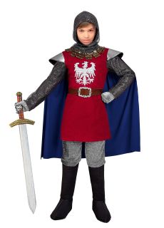 Str�j RYCERZA dla dziecka 140 cm kostium rycerza dla dziecka str�j rycerza dla ch�opca przebranie rycerza
