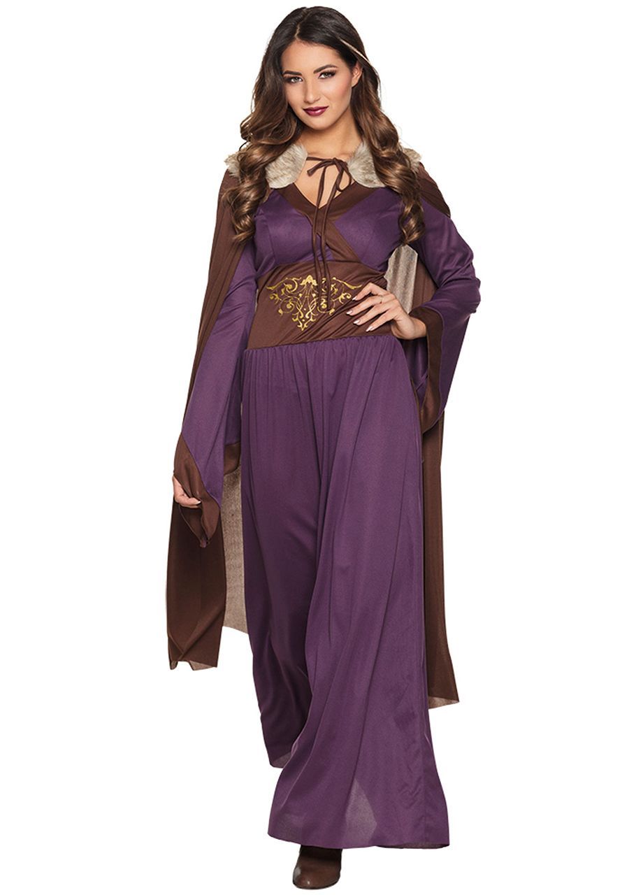 Strój średniowieczny WIKING ubiór damski
