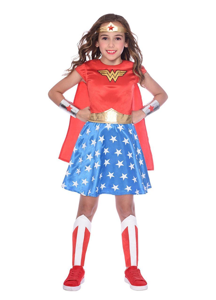 Kostium Wonder Woman dla dziewczynki 6-8 lat