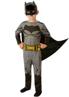 Strj BATMAN szary dla dziecka 7-8 lat