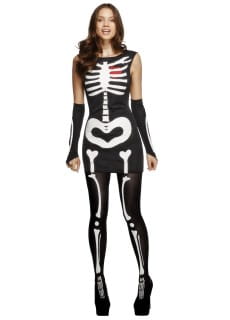 Strj szkielet POMYS NA STRJ HALLOWEEN sukienka