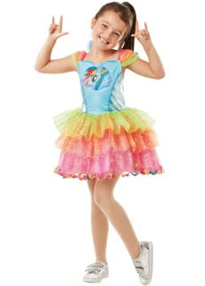 Strj RAINBOW DASH dla dziewczynki 3-4 lata