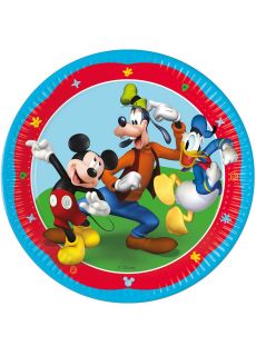 Talerzyki MYSZKA MICKEY I PRZYJACIELE 23cm (8szt.)