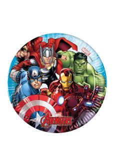 Talerzyki AVENGERS 19,5cm (8szt.)