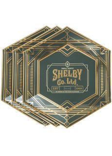 Talerzyki papierowe SHELBY Peaky Blinders (8szt.)