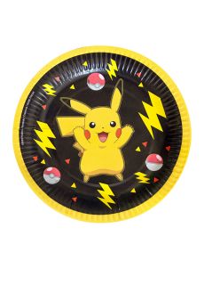 Talerzyki POKEMON 18cm (8szt.) 