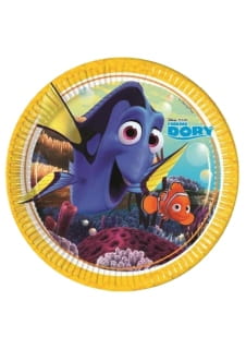 Talerzyki papierowe dla dzieci GDZIE JEST DORY 23cm (8szt.)