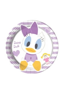 Talerzyki papierowe Daisy DISNEY BABY 19cm (8szt.)