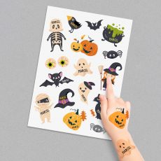 Personalizowane tatuae HALLOWEEN (16szt.)