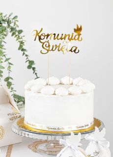 Topper Komunia wita - zoty