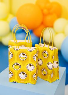 Torebki papierowe Minionki