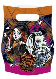 Torebki na upominki MONSTER HIGH HALLOWEEN (6szt.)