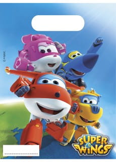 Torebeczki na upominki SUPER WINGS (6szt.)