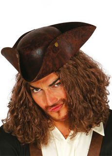 Kapelusz pirata TRICORN kapelusz tricorn przebranie pirata dodatek do stroju impreza piracka