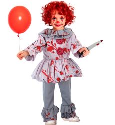 Str�j dzieci�cy na Halloween VINTAGE HORROR CLOWN - 98cm