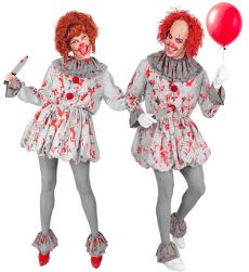 Str�j na Halloween VINTAGE HORROR CLOWN unisex - XXL