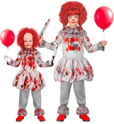 Dzieci�cy str�j na Halloween VINTAGE HORROR CLOWN - 116cm
