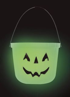 Wiaderko na Halloween WIECCE W CIEMNOCI