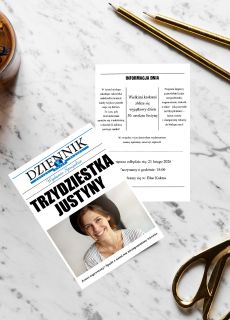 Personalizowane zaproszenia na 30 urodziny DZIENNIK