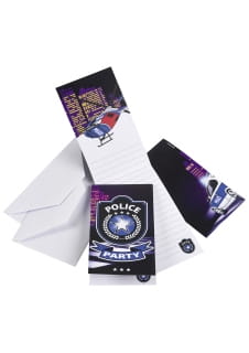Zaproszenia policyjne POLICJA (8szt.)