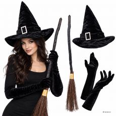 Halloweenowy zestaw CZAROWNICA