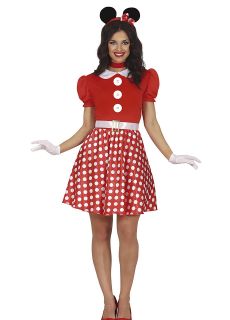 Sukienka w groszki STR�J MYSZKI MINNIE - L